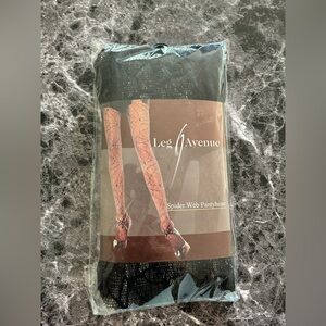Leg Avenue Spider Web Panty Hose NWT